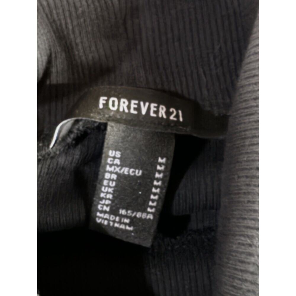 Forever 21 Turtleneck Women Medium Self Love Cropped Long Sleeve Pullover Shirt - Picture 6 of 7